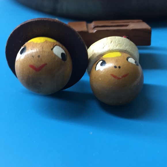 🖤Vtg NAVY SWEETHEART PIN BROOCH - Picture 5 of 10